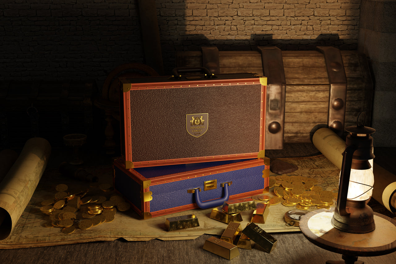 The Empress’s Legacy Portfolio: 5-Piece Eau de Parfum Vanity Trunk