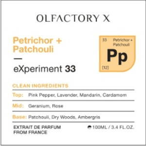 Petrichor + Patchouli 100 ml (3.4 oz)