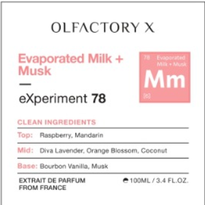 Evaporated Milk + Musk 100 ml (3.4 oz)
