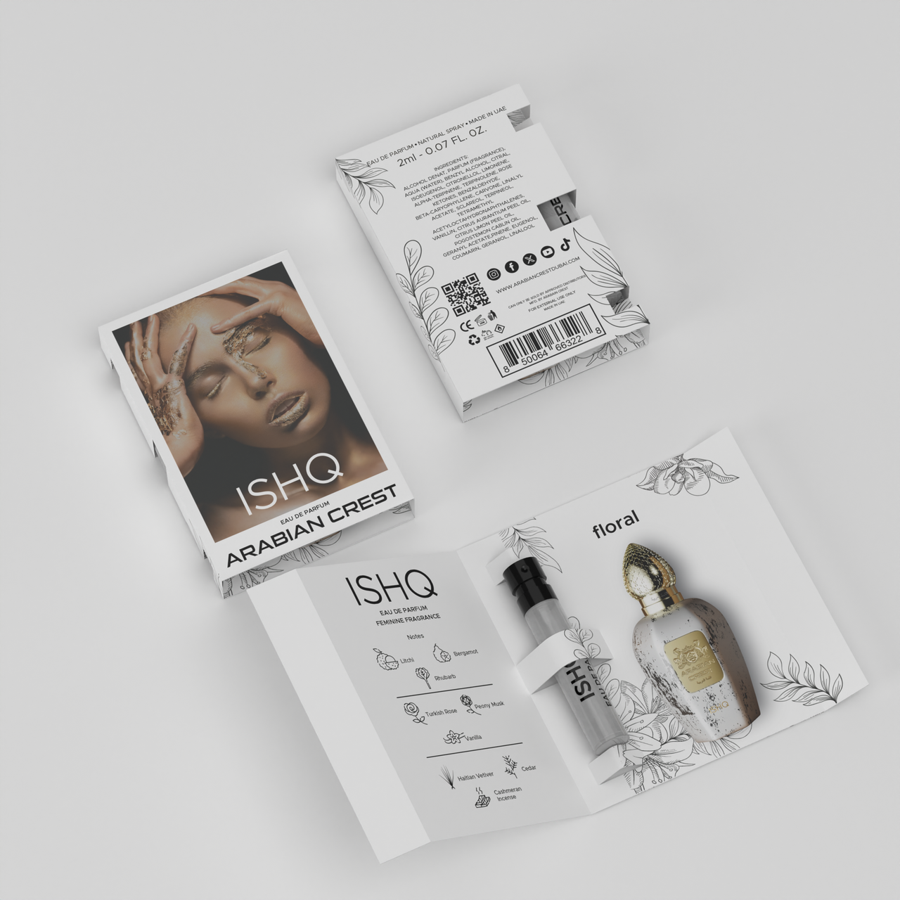ISHQ - Perfume Pocket Sampler