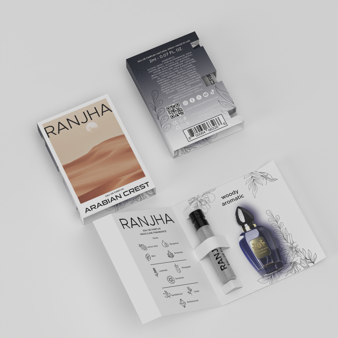 RANJHA - Perfume Pocket Sampler
