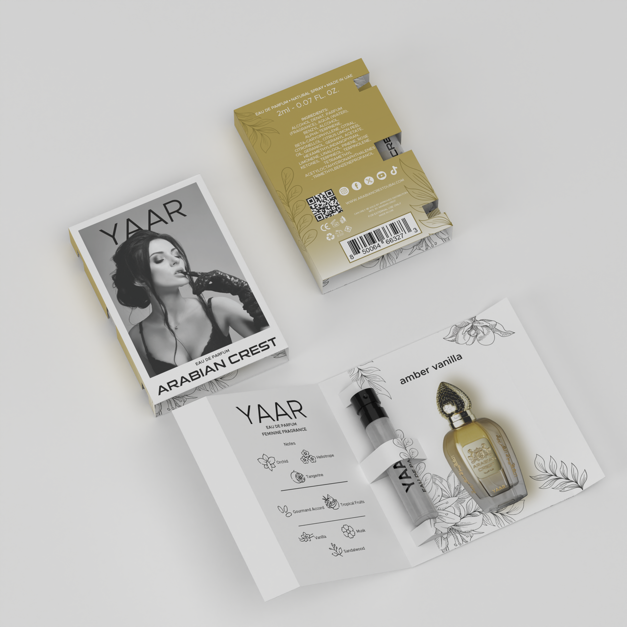 YAAR - Perfume Pocket Sampler
